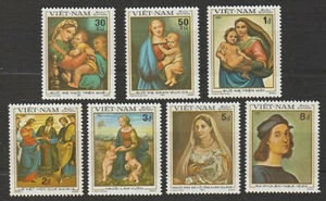 1983 Vietnam Briefmarken Maler Raphael Scott # 1289A - 1289G postfrisch - Bild 1 von 1