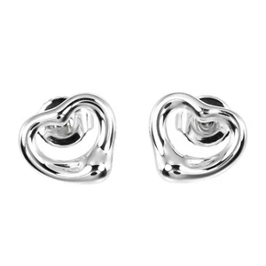 TIFFANY&Co. Open heart Piercing Silver925 2g Women - Picture 1 of 6