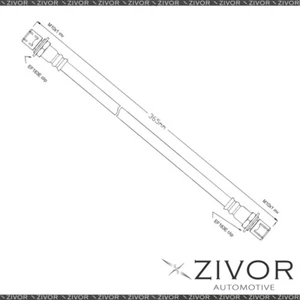 PROTEX Hydraulic Hose-Front For TOYOTA HILUX VZN130R 4D Wgn 4WD 1990-1995 #H1566 - Picture 1 of 1