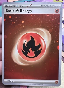 ✨1c Inicio✨ Swirly Holo Fire Energy SVE EN 002 151 Juego de Cartas Coleccionables Pokémon 🌺 - Imagen 1 de 11