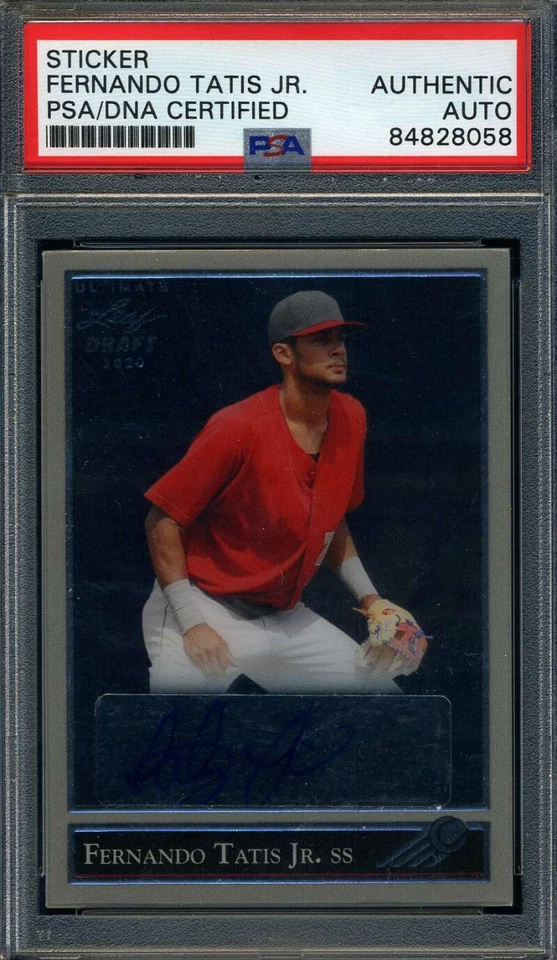 Fernando Tatis Jr. PSA DNA Signed 2020 Ultimate Leaf Rookie Autograph - Image 1 of 1