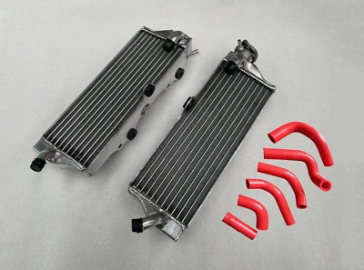 Fit Husqvarna  TE-TC-SMR 250-400-450-510 2004 - 2010 aluminum radiator + hose - Image 1 of 4