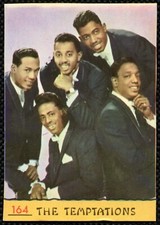 1968 Panini Cantanti The Temptations #164