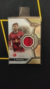 Topps Tier One - Timo Werner (Leipzig) - Relic Card - 011/144 Jersey Numbered!