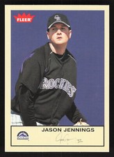 2005 Fleer Tradition   Jason Jennings #76 Colorado Rockies