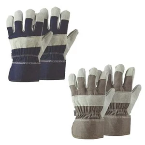 Briers Gardening Gloves Thorn Resistant Tuff Riggers Navy & Grey Twin Pack Large - Picture 1 of 1