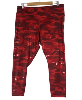 Athleta women's Elation Train Printed 7/8 Tight athletic workout leggings 2X - Image 1 of 4