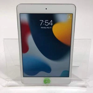 Broken WiFi Only Apple iPad Mini 4th Gen 128GB 15.7 MK9P2LL/A Cracked - Afbeelding 1 van 8