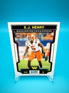 Puntuación 2023 - Rookies K.J. Henry #393 (RC) - Imagen 1 de 2