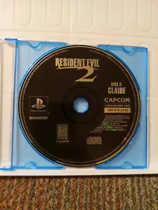 Resident Evil 2 Claire Disc 2 Only Sony PlayStation 1 PS1 TESTED WORKING - Picture 1 of 1