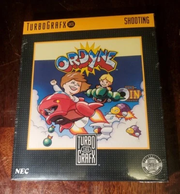 Ordyne (TurboGrafx-16, 1989) Factory Sealed New in Box SNIB - Image 1 of 4