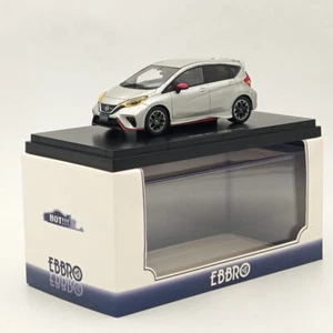 1/43 EBBRO 45440 NISSAN NOTE e-POWER NISMO 2017 Silver Resin Model Car - Picture 1 of 6