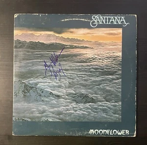 Santana Moonflower LP firmato da Greg Walker vinile autografato - Foto 1 di 2
