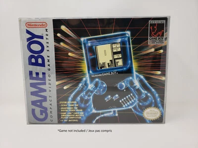 PROTECTOR DE CAJA PARA CONSOLA NINTENDO GAMEBOY ORIGINAL VARIANTE AZUL GRIS PLAS TRANSPARENTE Foto 1 de 4