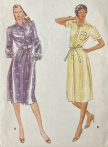 Sewing Pattern Dress Butterick 3610 Size 12 1970s Vintage No Envelope Spring - Picture 1 of 3