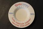 Coors Ceramics Ashtray 6" Coors Porcelain Co Employee Open House 1973