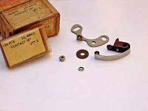 Lucas 400415 Contacts Alvis Hillman Humber Morris DU6A DK6A DK4A distributor - Picture 1 of 5