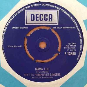 The Les Humphries Singers - Mama Loo (Decca F 13395) Sehr guter Zustand Vinyl Schallplatte 7" - Bild 1 von 1