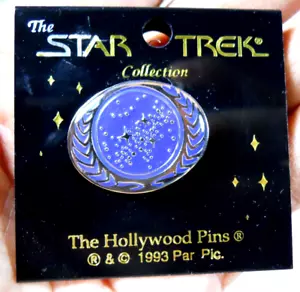 vintage 1993 The Hollywood Pins Star Trek United Federation Of Planets UFP Pin - Picture 1 of 2