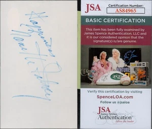 Nanette Fabray Autograph JSA Cert Number AS84965 - Picture 1 of 1