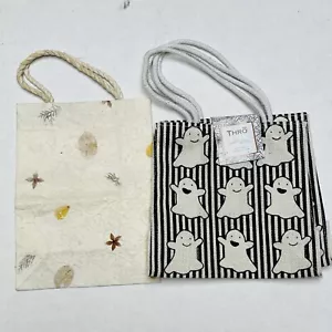Halloween Ghost Sweet Gift Loot Bags Trick or Treat 3 Bags - Picture 1 of 4