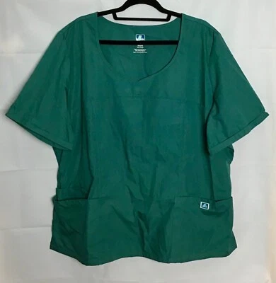 ADAR DAMAS MÉDICO VERDE TRABAJO EXFOLIANTE TOP TALLA 3X Foto 1 de 3