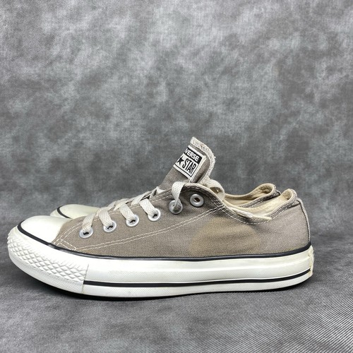 CONVERSE All Star Classic Low Top Grigio Sneakers Scarpe Donna 7 Uomo 5 LEGGI