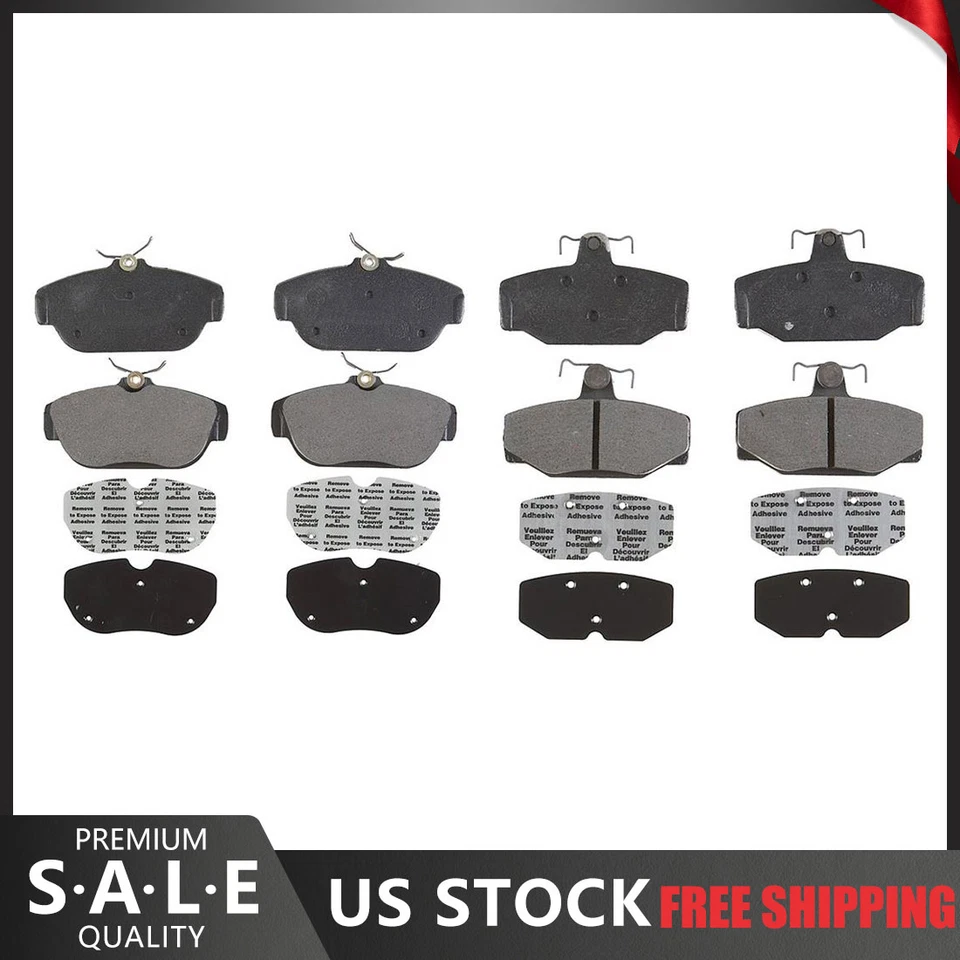 Pastillas de freno metálicas Element3 para Volvo 780 1991 delanteras y traseras - Raybestos Foto 1 de 4