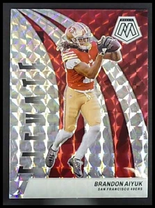 2024 Panini Football Mosaic Brandon Aiyuk Elevate #16 San Francisco 49ers - Picture 1 of 10