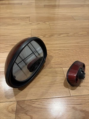 06-15 MAZDA MX-5 MIATA OEM MANO IZQUIERDA LADO DEL CONDUCTOR ESPEJO RETROVISOR rojo cobre Foto 1 de 4