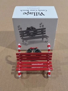 Banco de bastón de caramelo Department 56 serie North Pole #52669 - Imagen 1 de 7