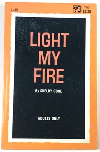 LIGHT MY FIRE - Vintage SLEAZE Paperback - 1968 - PBO - VG+ - Bild 1 von 5
