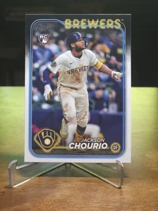 2024 Topps Update Series - Jackson Chourio #US240 (RC) Brewers - Picture 1 of 2