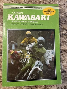 Climber Kawasaki 80-450cc 1966-1977 Singles Service Manual High Performance  - Bild 1 von 15