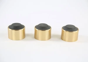 Original 3x Kappen mit deutlichen Gebrauchsspuren PF-800 Plattenspieler - Picture 1 of 1