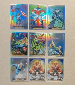 2024 Marvel Masterpieces 92 Platinum Rainbow Lot9 Captain America - Picture 1 of 3