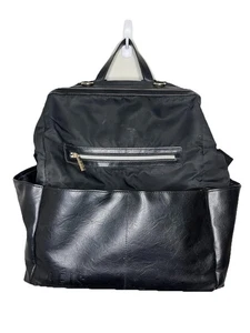 BÉIS TRAVEL The Diaper Backpack Black Bag Unisex Luggage To Go Bag - Picture 1 of 7