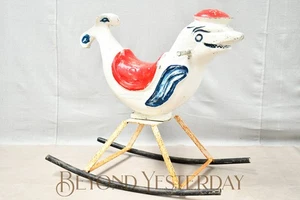 RARE: VINTAGE GAMETIME SADDLE MATES DOLPHIN PLAYGROUND RIDING TOY / RIDE 1960's - Picture 1 of 15
