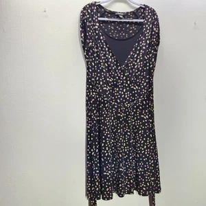 Style & Co Besutiful Multicolor Polka Dot Dress - Size 1X - Picture 1 of 4
