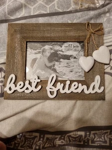 Sass & Belle Best Friend Picture Frame Size 15x10 Cm - Picture 1 of 2