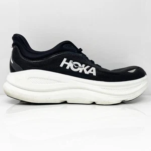 Hoka One One Mens Bondi 9 1162013 BWHT Black Running Shoes Sneakers Size 9 2E - Bild 1 von 12
