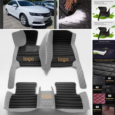 For Chevrolet Impala Car Floor Mats Custom Waterproof Auto Liners Carpets Foto 1 de 4