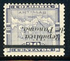 PANAMA MH Selections: Scott #135bVAR 20c 3rd Series INVERTED OVPT Broken "a" $$$