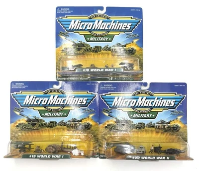 Micro Machines Military Sets #18 #19 #20 - Lot of 3 Bundle NIB New In Box Sealed - Image 1 of 4