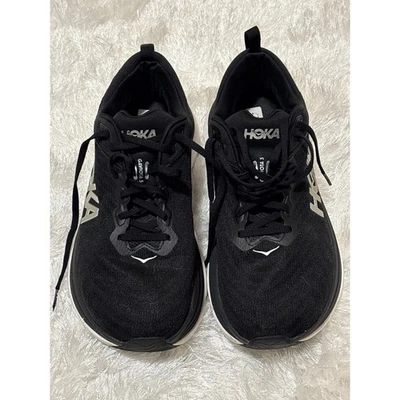 Zapatos para correr Hoka One One Gaviota 5 para mujer talla 10B negros blancos de EE. UU. Foto 1 de 4