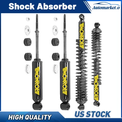 Monroe Front Rear Shock Absorbers for 1965 Chrysler 300 New Yorker Newport 6.7L - Image 1 of 4