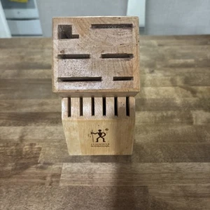 J A Henckels International Knife Block 12 Slot Wood - Picture 1 of 4