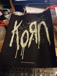 PARCHE TRASERO KORN NUEVO RARO PARCHE TRASERO TEJIDO COLECCIONABLE IMPORTACIÓN INGLESA - Imagen 1 de 1