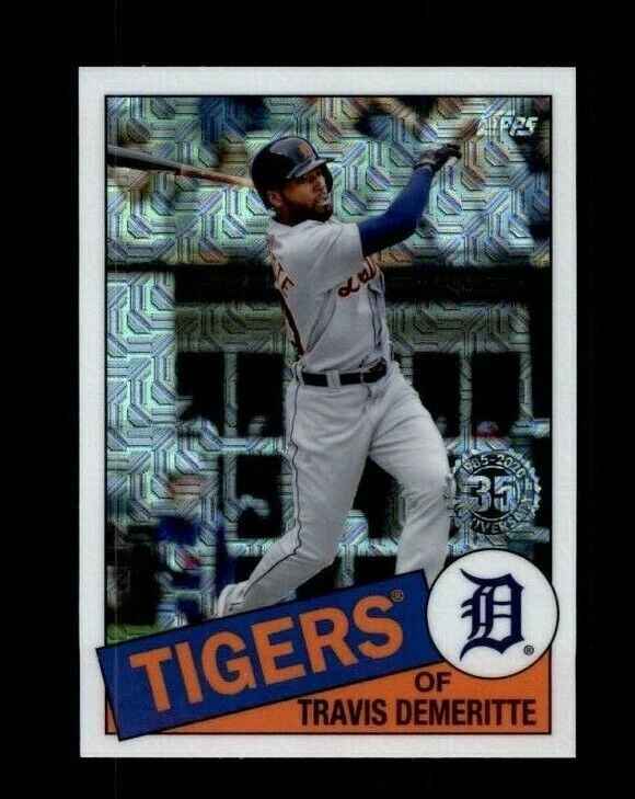 2020 Topps Upd '85 Topps Silver Pack Chrome #CPC5 Travis Demeritte (ref 114701) - Image 1 of 1