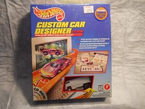 1997 Hot Wheels Custom Car Designer CD-ROM with VW Drag Bus New Factory Sealed - Picture 1 of 3